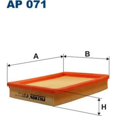 FILTRON Luftfilter | AP 071