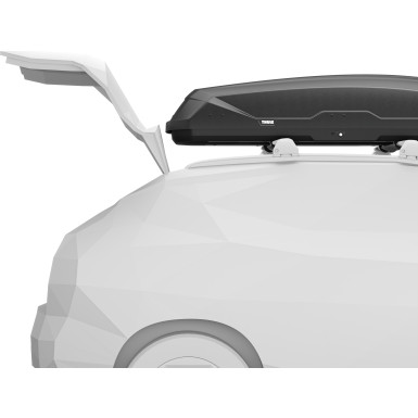 Thule Dachbox Pulse 2 M 400 Liter 175 x 81 x 42 cm 610200 Thule Dachbox Pulse 2 M 400 Liter 175 x 81 x 42 cm 610200