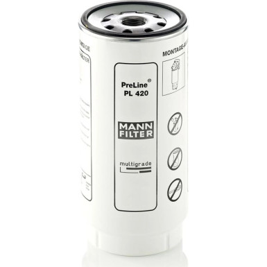MANN-FILTER Kraftstofffilter | PL 420 x