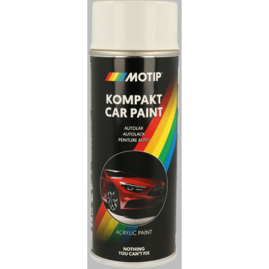 MoTip Autolack Acryl Kompakt weiß-grau 400ml | 45360