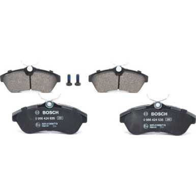 Bremsklötze | CITROEN C3-Pluriel,C3,C2 | 0 986 424 635