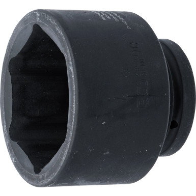 BGS Kraft-Steckschlüssel-Einsatz Sechskant | Antrieb Innenvierkant 25 mm (1"""") | SW 90 mm | 5890