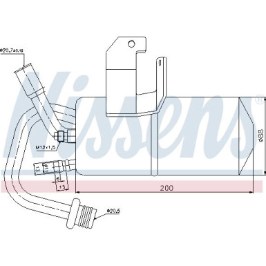 Trockner PKW | FORD Fiesta 11/01- MAZ 2 | 95317