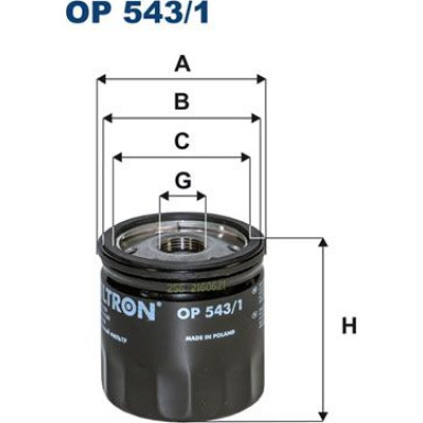 FILTRON Ölfilter