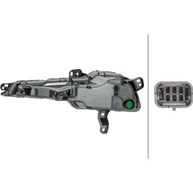 BLINKLEUCHTE HELLA | PEUGEOT 308 13-21 | 2BA 013 163-021 BLINKLEUCHTE HELLA | PEUGEOT 308 13-21 | 2BA 013 163-021