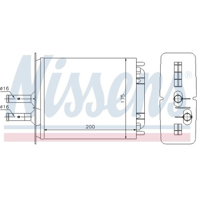 Heizkühler PKW | FIAT Barchetta,Punto | 71439 Heizkühler PKW | FIAT Barchetta,Punto | 71439