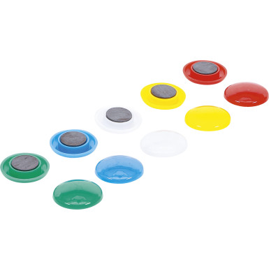 BGS Magnet-Satz Ø 30 mm 10-tlg BGS Do it yourself 85810