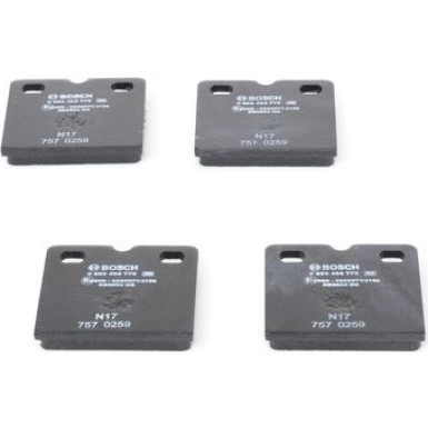 Bremsklötze Premium | AUDI R8 JAGUAR S-Type, XK 98-14 | 0 986 494 775