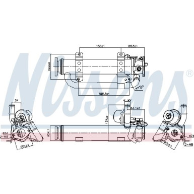 Kühler,Abgasrückführung | AUDI A3,SKODA,SEAT,VW 03 | 989398