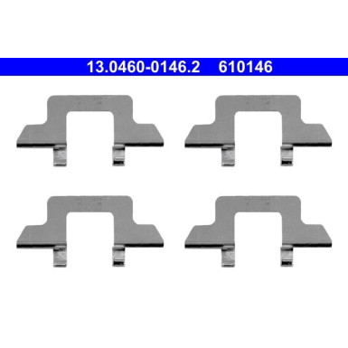 ATE Zubehör, Bremsbeläge 13.0460-0146.2 ATE Zubehör, Bremsbeläge 13.0460-0146.2