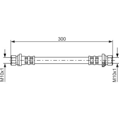 Bremsschlauch | HONDA Jazz | 1987476583 Bremsschlauch | HONDA Jazz | 1987476583