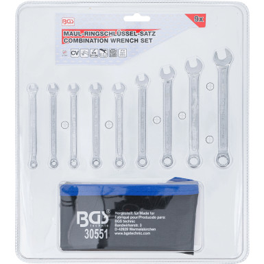 30551 Ring-/Gabelschlüsselsatz