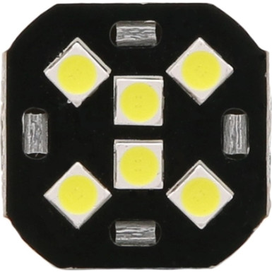 LED Lampe Birne Metalsockel R5W Ba15s 30x 2835 SMD Weiß