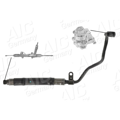 Hydraulikschlauch, Lenkung | AUDI,SEAT,SKODA,VW | 58281