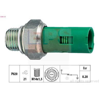 Íldruckschalter | 1.800.131