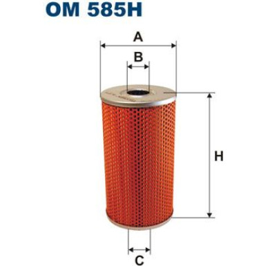 OM 585H Filter, Arbeitshydraulik