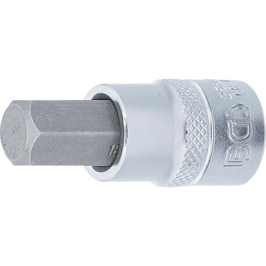 BGS Bit-Einsatz | Antrieb Innenvierkant 10 mm (3/8"""") | Innensechskant 12 mm | 2584