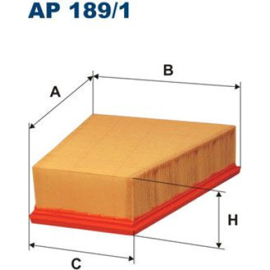 FILTRON Luftfilter | AP 189/1