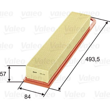 VALEO Luftfilter | 585247