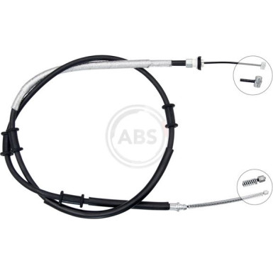 A.B.S. Handbremsseil Seilzug Festellbremse K19850 A.B.S. Handbremsseil Seilzug Festellbremse K19850