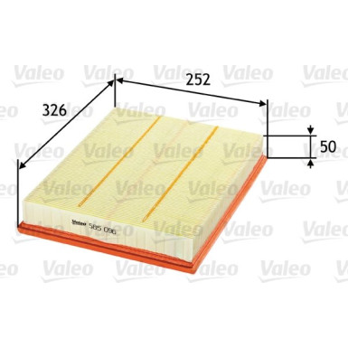 VALEO Luftfilter | 585096