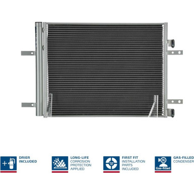 Kondensator PKW Citroen C5 Aircross 1.2 THP 19 FIRST FIT 941091