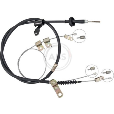 A.B.S. Seilzug, Feststellbremse K12665 A.B.S. Seilzug, Feststellbremse K12665