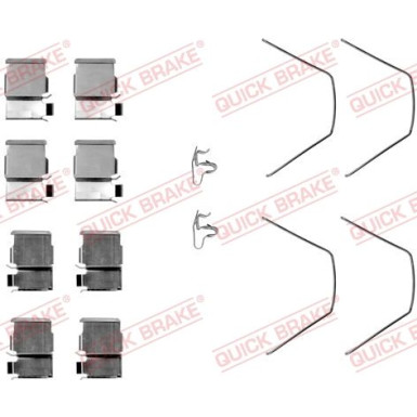 QUICK BRAKE Zubehörsatz, Scheibenbremsbelag 109-1093
