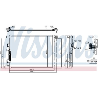 Kondensator PKW Hyundai Tucson 2.0 CRDI 16 FIRST FIT 941290