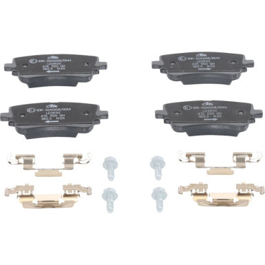 ATE Bremsbelagsatz, Scheibenbremse ATE Bremsbelagsatz, Scheibenbremse