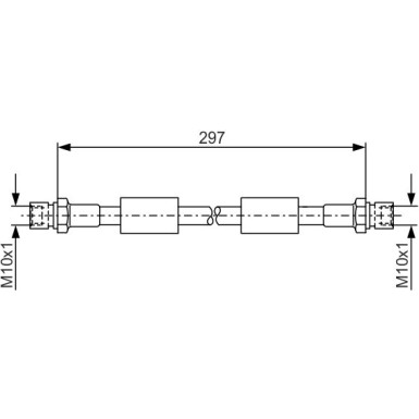 Bremsschlauch | VW LT, Käfer Cabriolet, Käfer, LT 4x4 | 1987476380 Bremsschlauch | VW LT, Käfer Cabriolet, Käfer, LT 4x4 | 1987476380