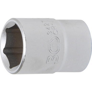 BGS Steckschlüssel-Einsatz Sechskant | Antrieb Innenvierkant 20 mm (3/4"""") | SW 27 mm | 3427