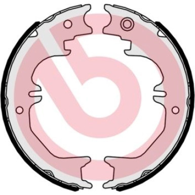 Bremsbackensatz HA TOYOTA Land Cruiser 98 ESSENTIAL LINE S 83 563