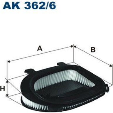 FILTRON Luftfilter | AK362/6