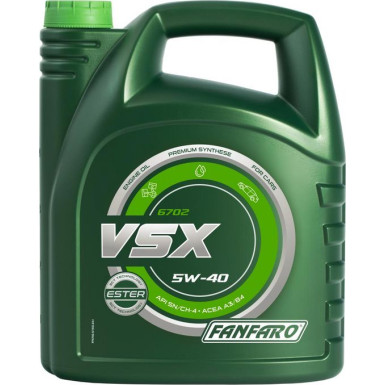 FF6702-5 Motoröl FANFARO 6702 VSX 5W-40