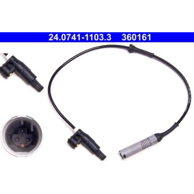 ATE ABS Sensor | 24.0741-1103.3