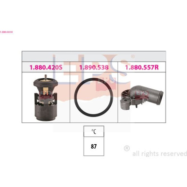 Thermostat, Kühlmittel | 1.880.561k