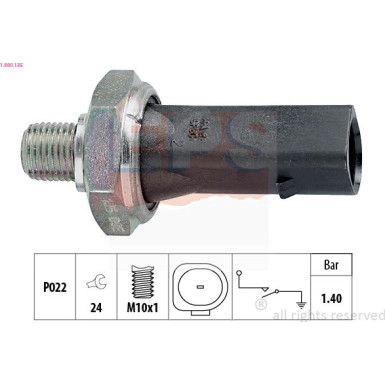 Íldruckschalter Made in Italy - OE Equivalent 1.800.135 Íldruckschalter Made in Italy - OE Equivalent 1.800.135