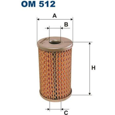 FILTRON Hydraulikfilter, Lenkung | OM 512