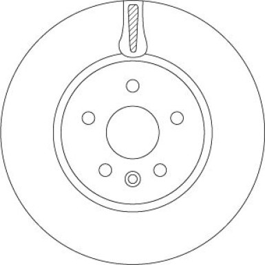 10 481 063 Bremsscheibe VA | OPEL Astra K 15 | DF6820
