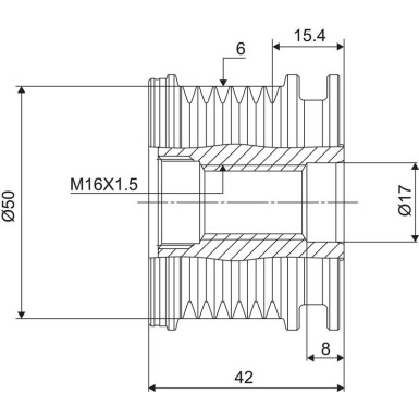 VALEO Freilauf 588039 VALEO NEW SPARE PART