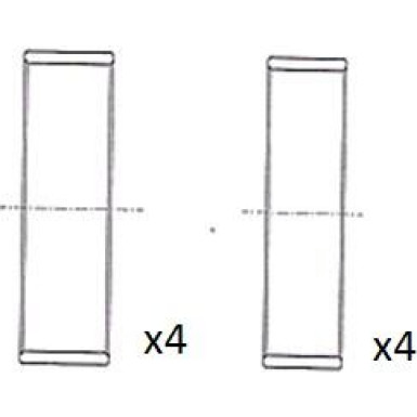FAI AutoParts Pleuellager BB2062-STD