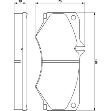 Bremsklötze | MERCEDES,VW,STEYR,PEUGEOT | 0 986 467 841