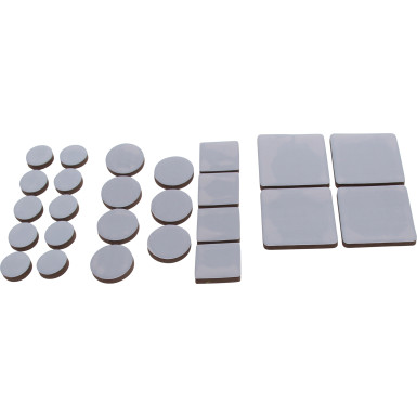 BGS Rutsch-Gleiter-Satz grau 25-tlg BGS Do it yourself 80861