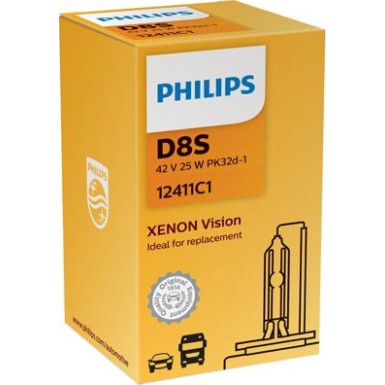D8S 42V 25W PK32d-1 Vision 1 st. Philips | Xenon-Lampe | 12411C1