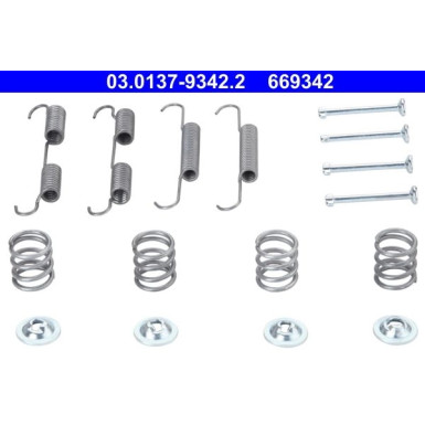 03.0137-9342.2 Zubehörsatz, Feststellbremsbacken