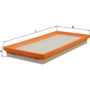 MAHLE Luftfilter | LX 2087