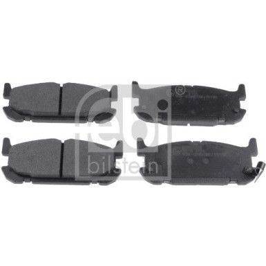 FEBI BILSTEIN Bremsbelagsatz, Scheibenbremse | 116396