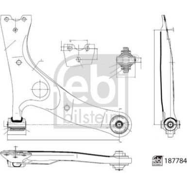 LENKER, RADAUFHÄNGUNG FE187784