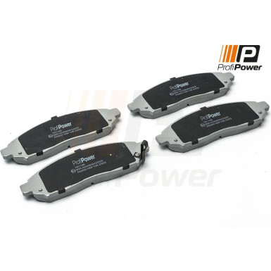 PROFIPOWER Bremsbelagsatz, Scheibenbremse | 1B1198
